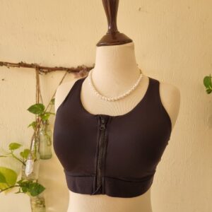 women push up seamless sports bra – large