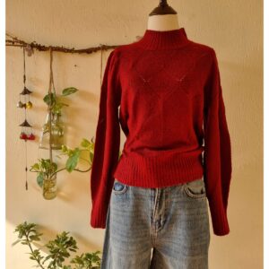 fatface burgundy turtleneck