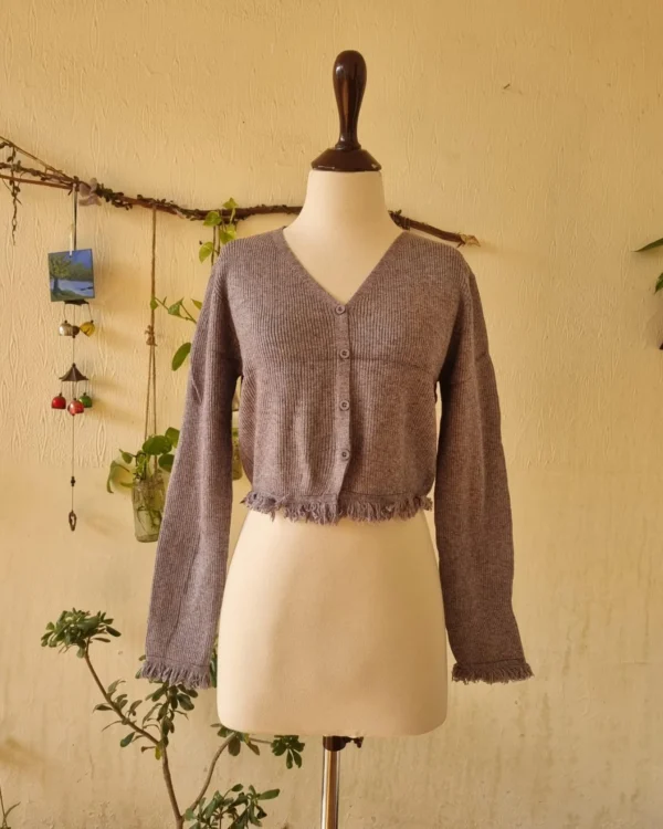 wool cardigan